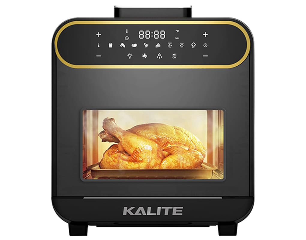 Lò chiên không dầu kết hợp hấp Kalite STEAM PRO 15 lít
